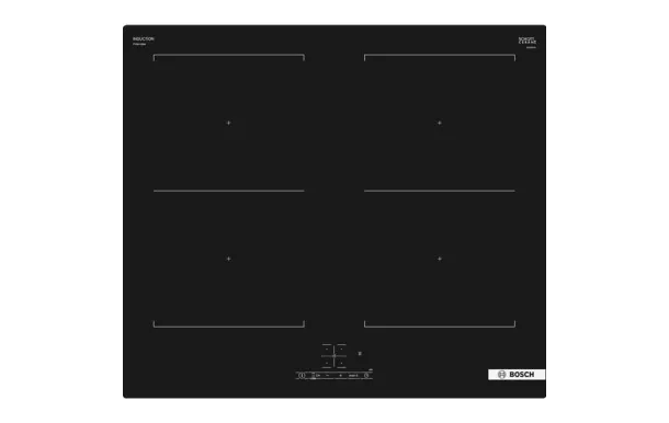 BOSCH Table de cuisson induction 4 foyers - PVQ611BB6E