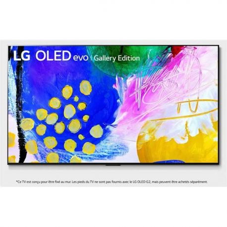 LG Téléviseur 55 pouces écran UHD 4K - OLED55G26LA