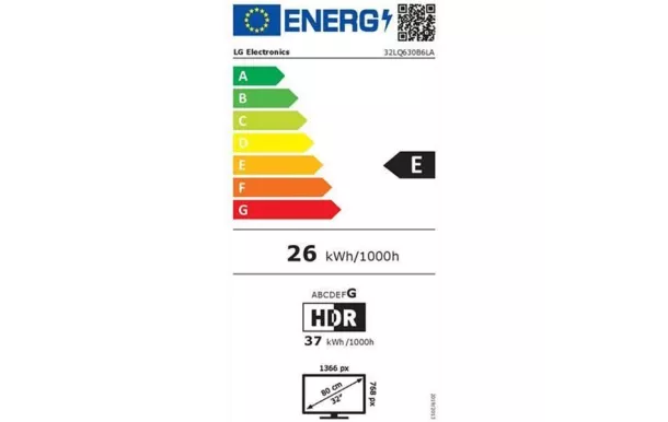 LG Téléviseur 32 pouces HDTV - 32LQ630B6LA