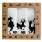 T&B MAISON LOT DE 3 TORCHONS DUBOUT LES CHATS BROD 3702090703 T&B MAISON LOT DE 3 TORCHONS DUBOUT LES CHATS BROD 3702090703