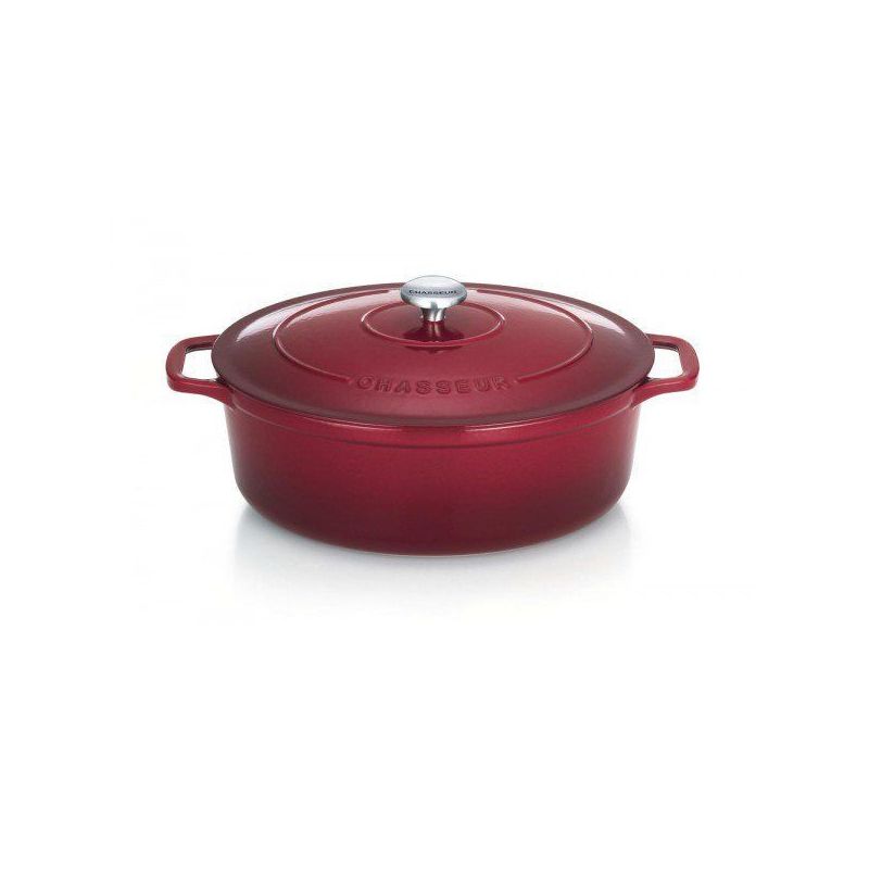 CHASSEUR Cocotte en fonte ovale 31 cm Wine Sublime - PUC473121