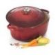 CHASSEUR Cocotte en fonte ovale 31 cm Wine Sublime - PUC473121