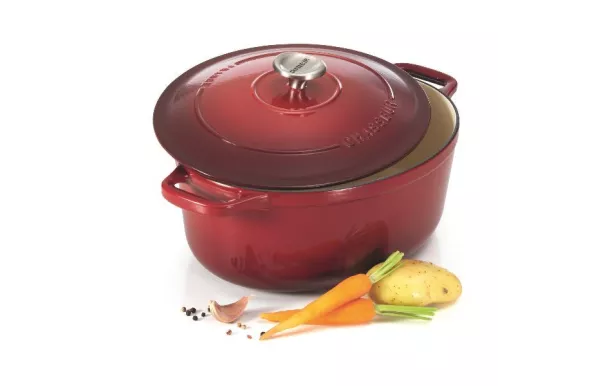 CHASSEUR Cocotte en fonte ovale 33 cm Wine Sublime PUC473321