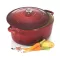 CHASSEUR Cocotte en fonte ovale 33 cm Wine Sublime PUC473321