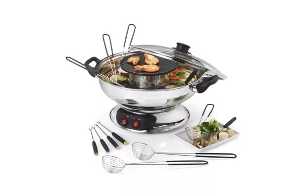 KITCHENCHEF Service à fondue asiatique - KCPFONDASIA