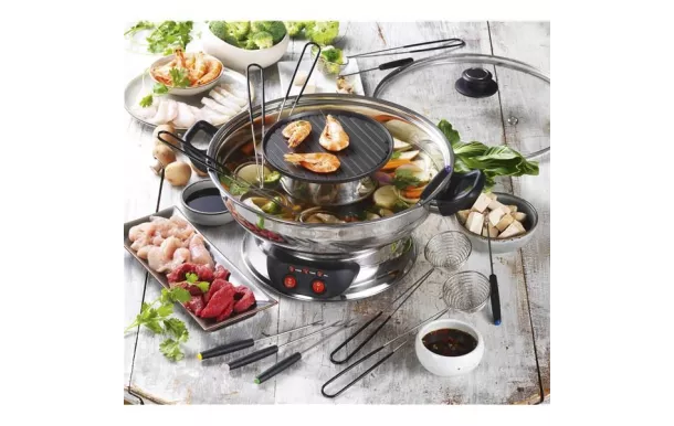 KITCHENCHEF Service à fondue asiatique - KCPFONDASIA