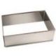 LARES CADRE PATISSERIE RC 46X32 H7.5CM*INOX 6029