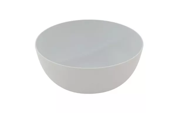 POINT VIRGULE SALADIER EN PLA GRIS CLAIR Ø 25.5CM  PV-PLA-0800