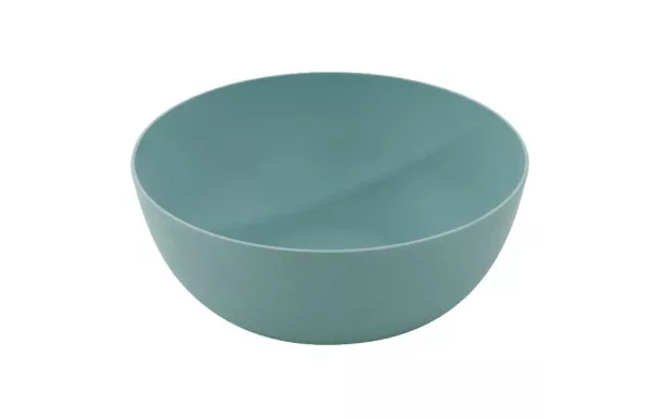 POINT VIRGULE SALADIER EN PLA VERT SAUGE Ø 25.5CM  PV-PLA-0801