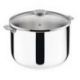 LAGOSTINA Marmite inox 24 cm + couvercle - Salvaspazio+