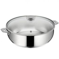 LAGOSTINA Sauteuse 24 cm inox + couvercle - Salvaspazio+