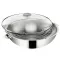 LAGOSTINA Wok 30 cm inox + grille + couvercle - Salvaspazio+ LAGOSTINA Wok 30 cm inox + grille + couvercle - Salvaspazio+
