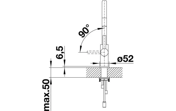 BLANCO Mitigeur avec douchette - 523121