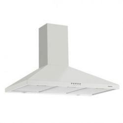 GLEM Hotte décorative 90 cm 500 m3/h blanche - GHP945WH