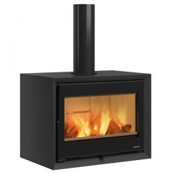 NORDICA Poêle bois 8,8 kW émaillé noir - DANTENOIR