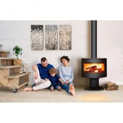 LACUNZA poele bois Tarbes 9 kW buches de 50 cm - 302890000000