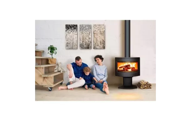 LACUNZA poele bois Tarbes 9 kW buches de 50 cm - 302890000000