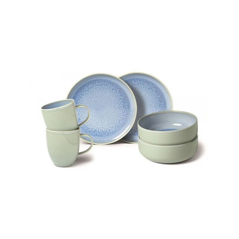 Villeroy et Boch VILLEROY ET BOCH Set petit déjeuner 6 pièces - Crafted Blueberry