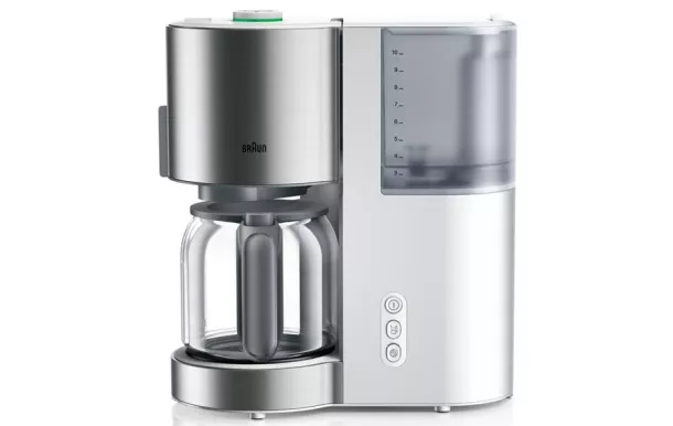 BRAUN CAFETIERE FILTRE Cafetière 10 tasses - verse KF5105WH avis moins cher