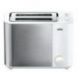 BRAUN Grille-pain 2 tranches Blanc - HT5000WH