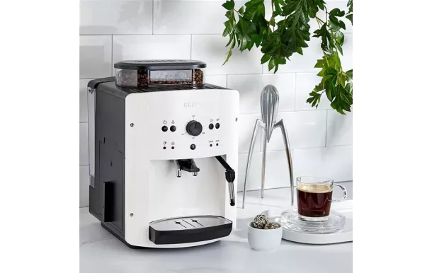 KRUPS ROBOT CAFE ESSENTIAL BLANC LCD 15BARS - EA810570