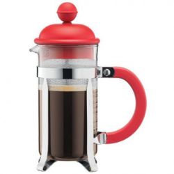 BODUM Cafetière à piston 3 Tasses Rouge - Caffettiera Colors