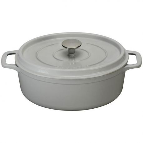 INVICTA Cocotte en fonte ovale 27 cm Mistral