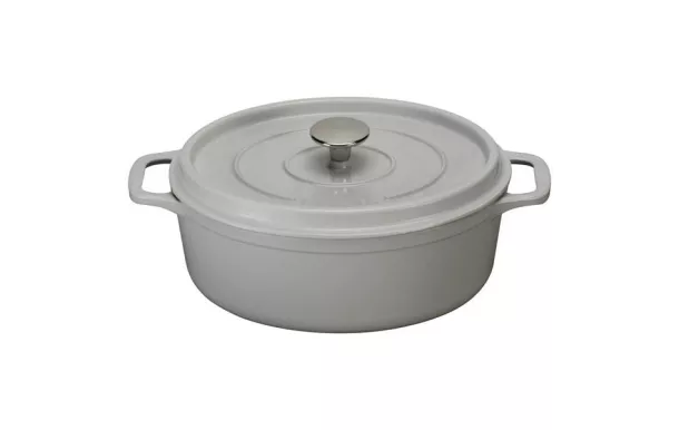 INVICTA Cocotte en fonte ovale 29 cm Mistral