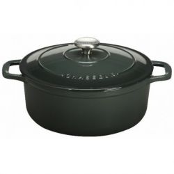 CHASSEUR Cocotte en fonte ronde 20 cm Mélèze - Sublime