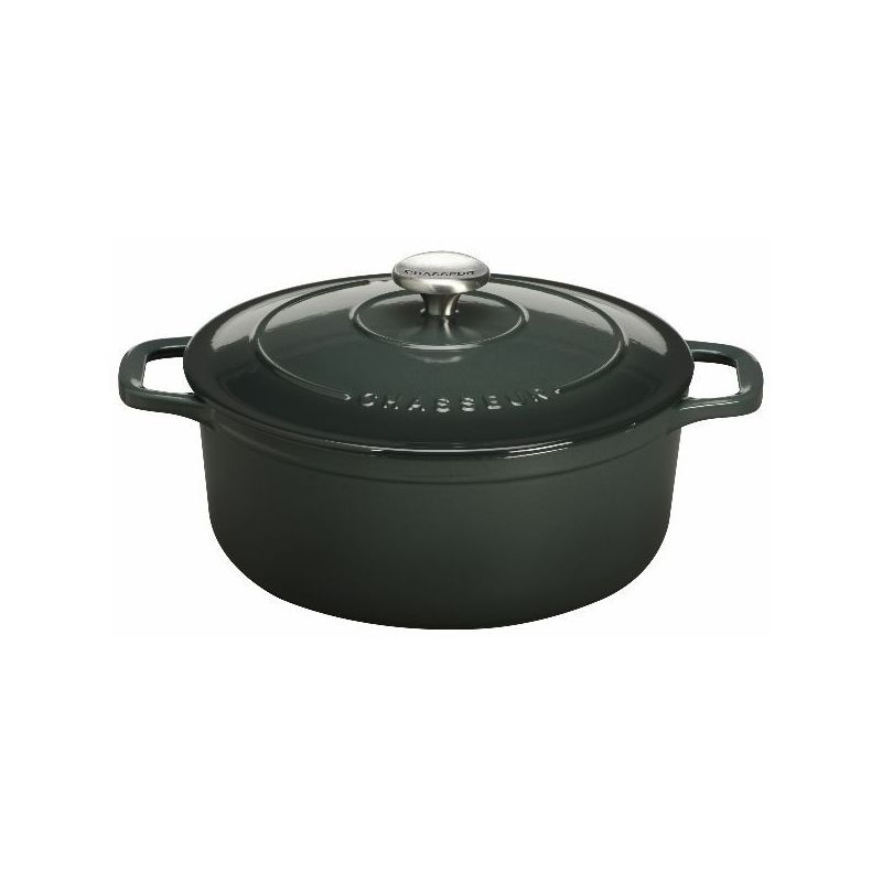 CHASSEUR Cocotte en fonte ronde 20 cm Mélèze - Sublime