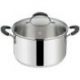 LAGOSTINA Faitout 18 cm + couvercle - Tempra Inox