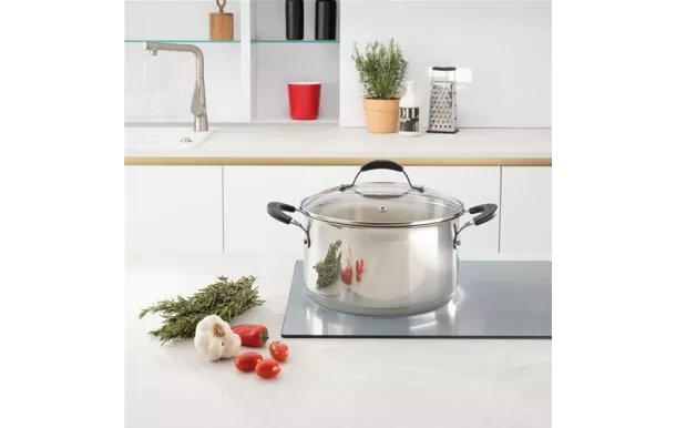 LAGOSTINA Faitout 18 cm + couvercle - Tempra Inox AVIS PAS CHER