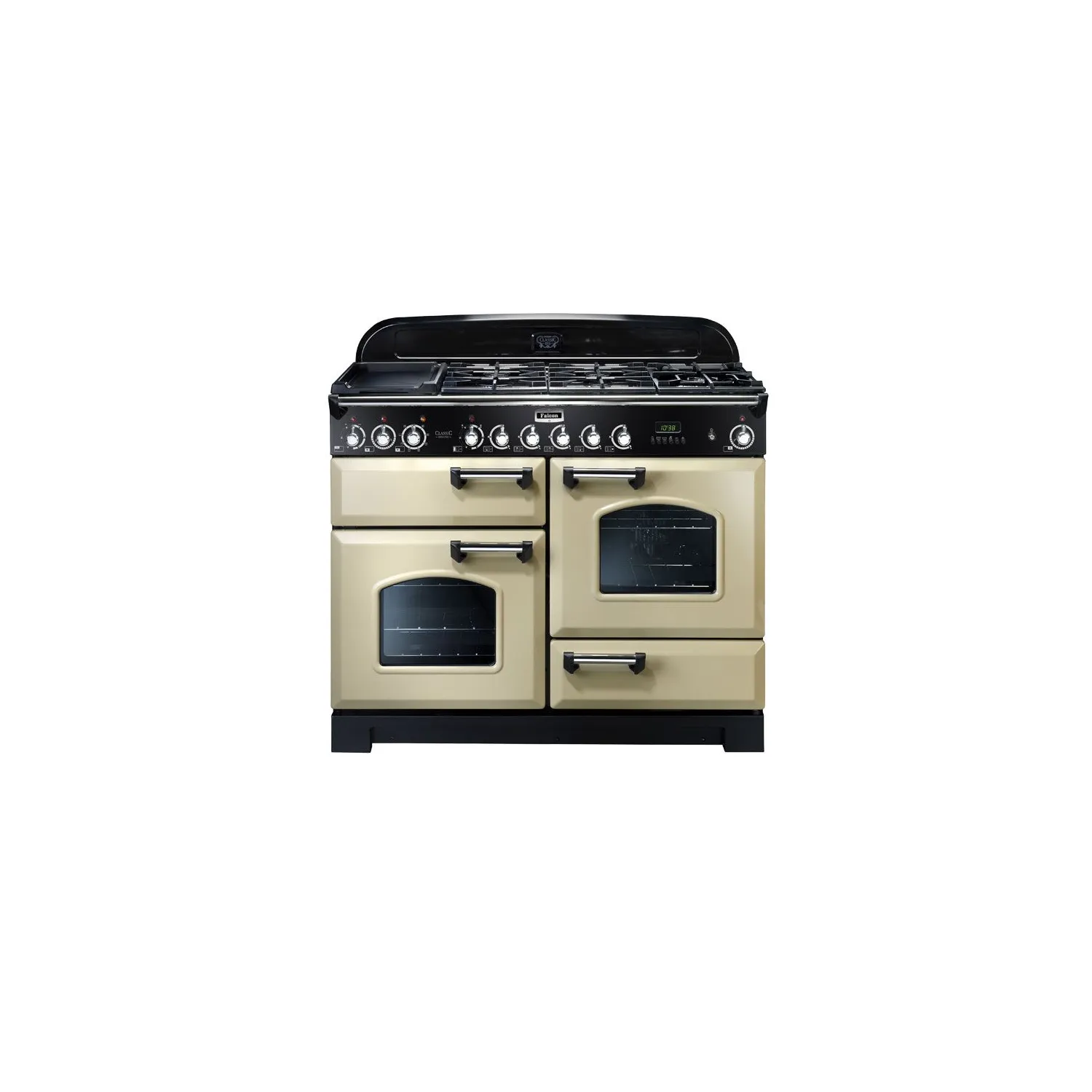 Cuisinière FALCON Classic Deluxe 110 Vitrocéramique Crème CDL110ECCRC