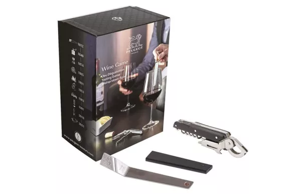 PEUGEOT COFFRET CADEAU CLE DU VIN+TB CLAVELIN 200978