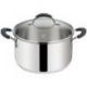 LAGOSTINA Faitout 20 cm + couvercle - Tempra Inox