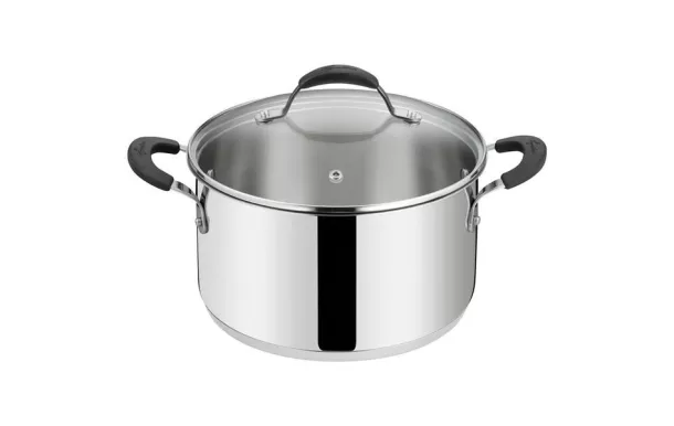 LAGOSTINA Faitout 20 cm + couvercle - Tempra Inox