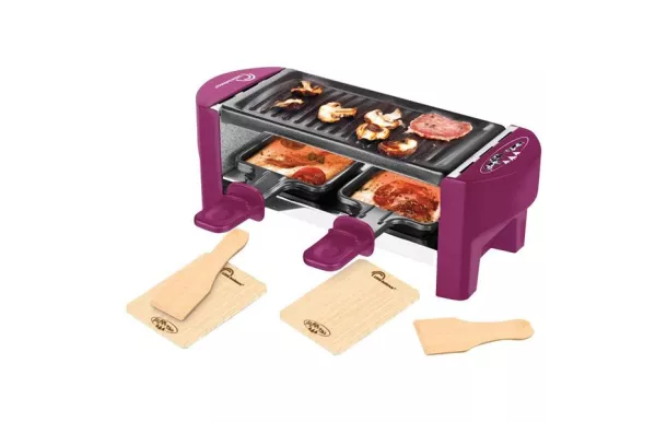 LITTLE BALANCE Raclette 2 personnes Prune - Meuuuh...! - 8615 avis moins cher