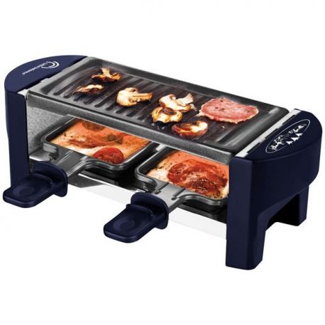 LITTLE BALANCE Raclette 2 personnes Bleu Nuit - Meuuuh...! - 8616