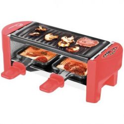 LITTLE BALANCE Raclette 2 personnes Rouge Brique - Meuuuh...! - 8631