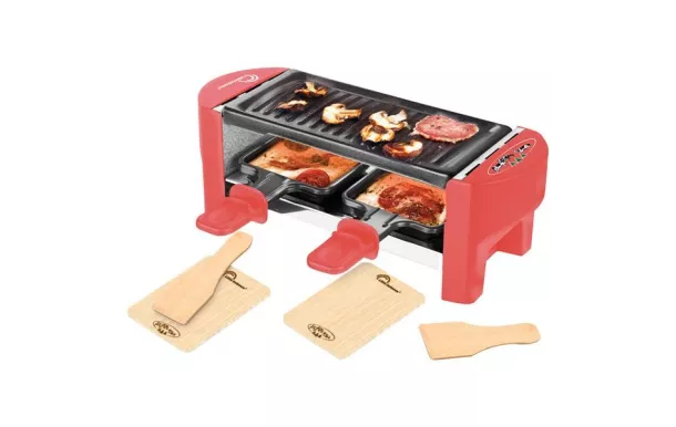 LITTLE BALANCE Raclette 2 personnes Rouge Brique - Meuuuh...! - 8631 avis moins cher