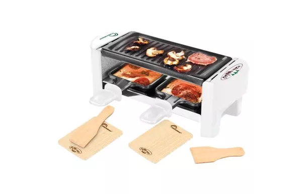 LITTLE BALANCE Raclette 2 personnes Blanche - Meuuuh...! - 8614 avis moins cher