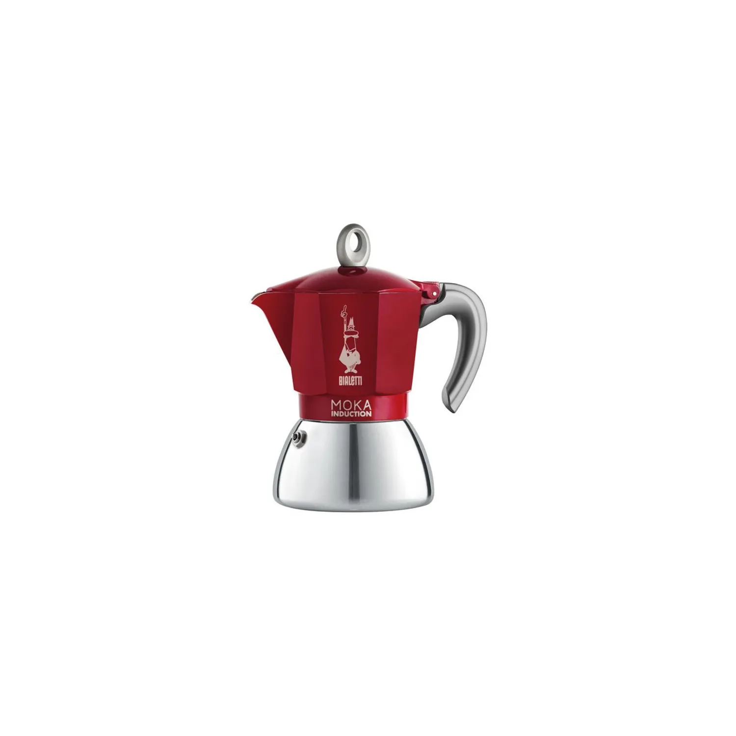 Cafetière italienne Moka Induction 4 tasses inox - vue 2
