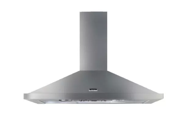hotte decorative Hotte FALCON 110 Inox/chrome - LEIHDC110SC/  murale noire inox pas cher
