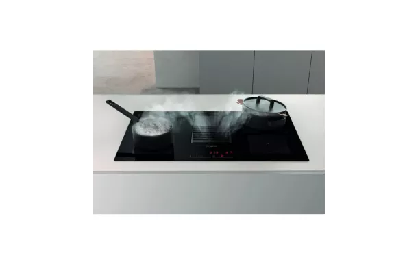 WHIRLPOOL table de cuisson induction 4 zones aspirante - WVH92K/1
