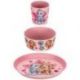 KOZIOL Set 3 pièces vaisselle enfant - Pat Patrouille Rose