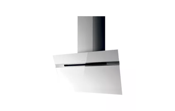 ELICA Hotte décorative 80 cm inclinée STRIPE WH/A/80 débit 757 m3/h -  PRF0164805
