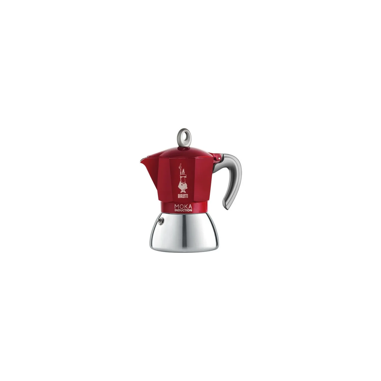 Cafetière italienne Moka Induction 6 tasses inox - vue 8