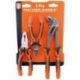 FISCHER DAREX JEU DE 3 PINCES 160MM 180MM 240MM 804492