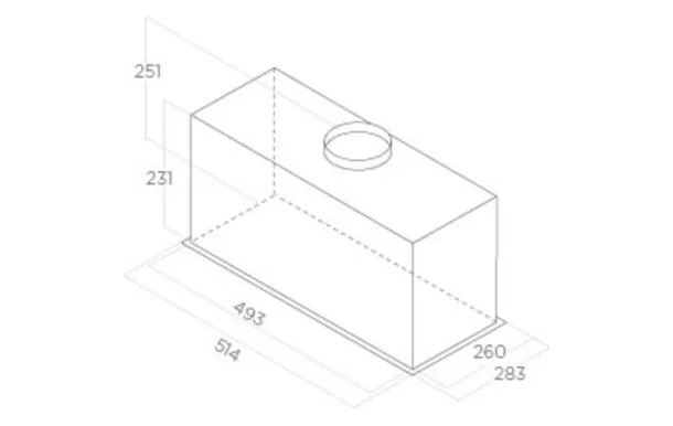 ELICA Groupe filtrant FOLD GR/A/52 580 m3/h - PRF0180808