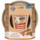 KOZIOL Set 3 pièces vaisselle enfant - Pat Patrouille Beige